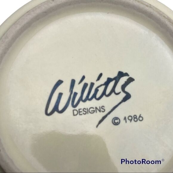 Willitts Designs Vintage 1986 Pixel Santa Reindeer & Sleigh 8 oz Mug - Picture 4 of 12